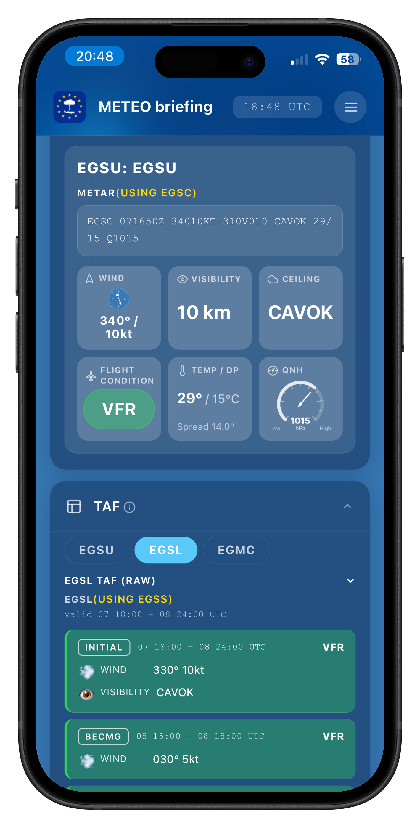 METAR TAF